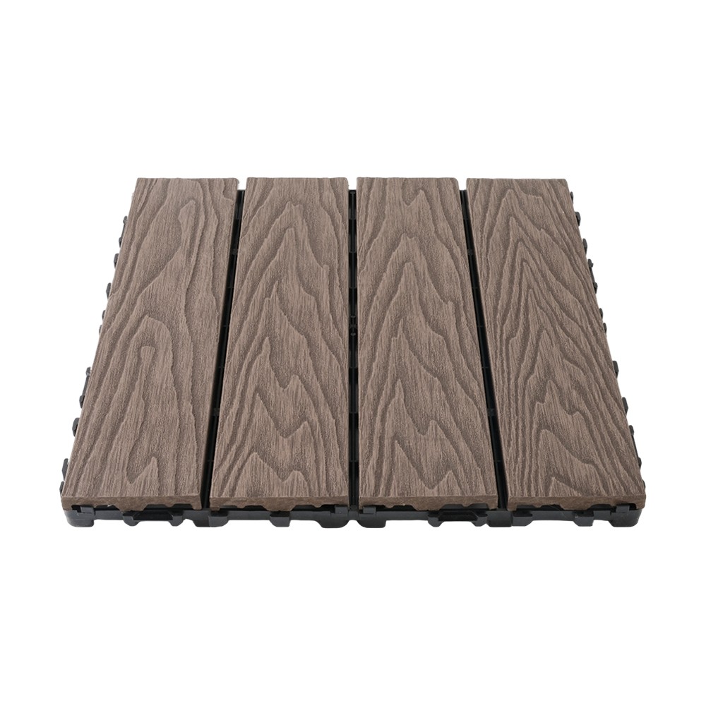 Tarima exterior con relieve 3D de primera generación